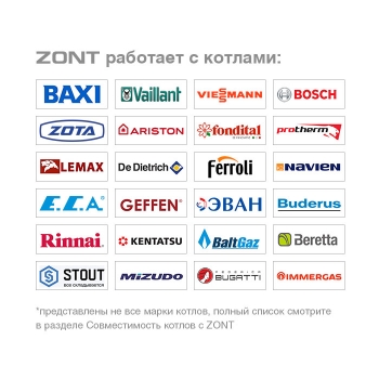Отопительный контроллер ZONT SMART 2.0 - ML00004479